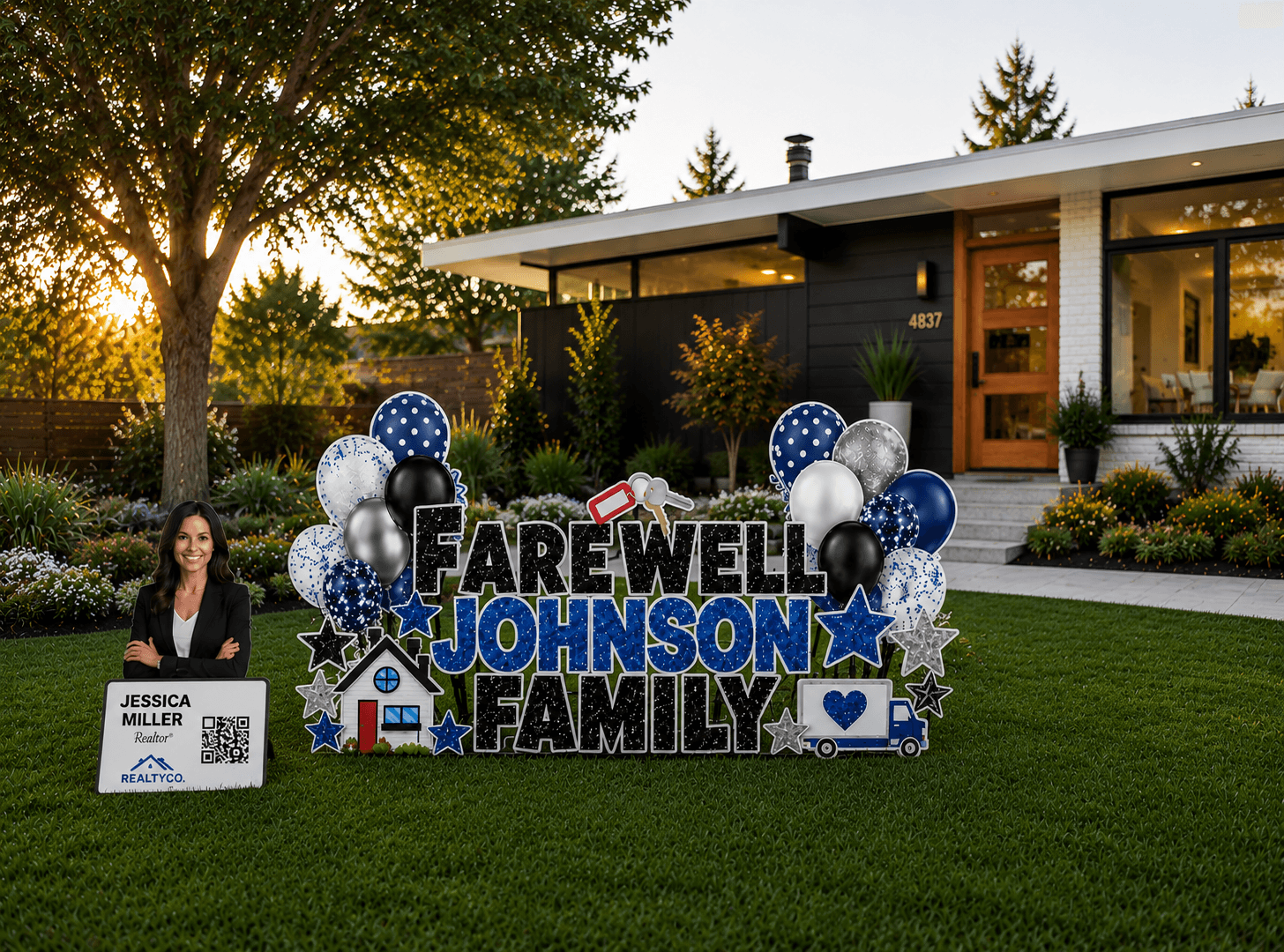 Goodbye Neighbor farewell display