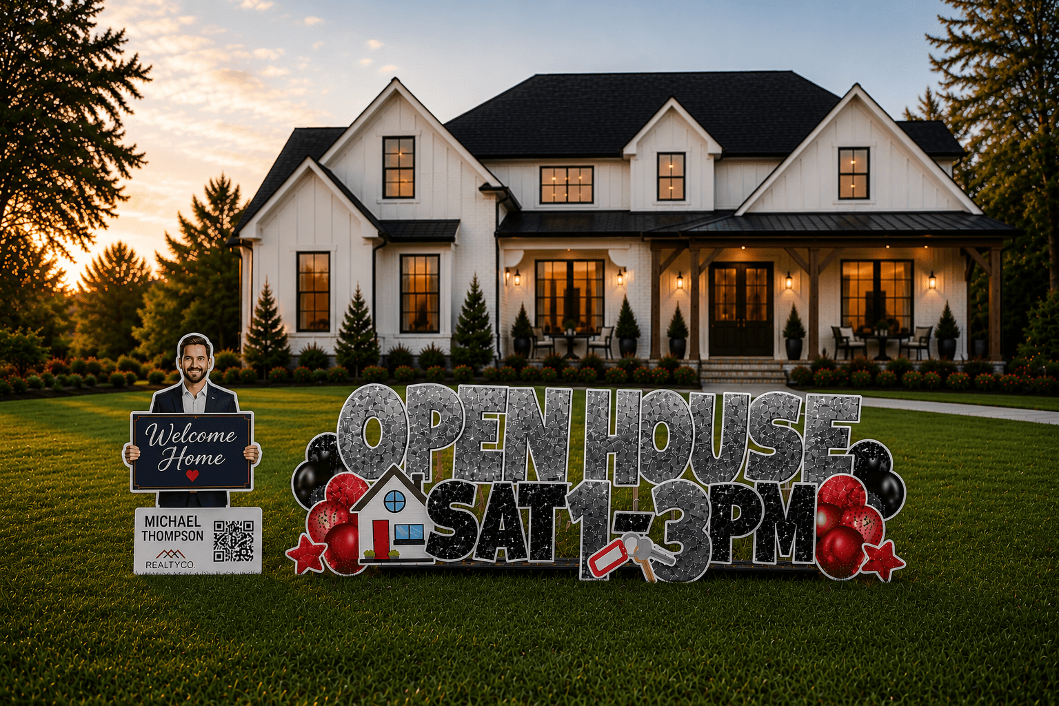 Open House directional display
